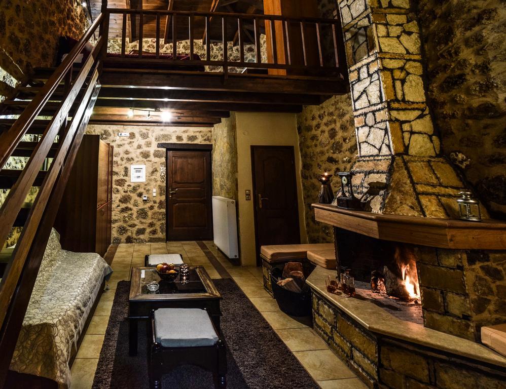 Paliokastro Guesthouse Kato Sinikia Trikalon Rum bild