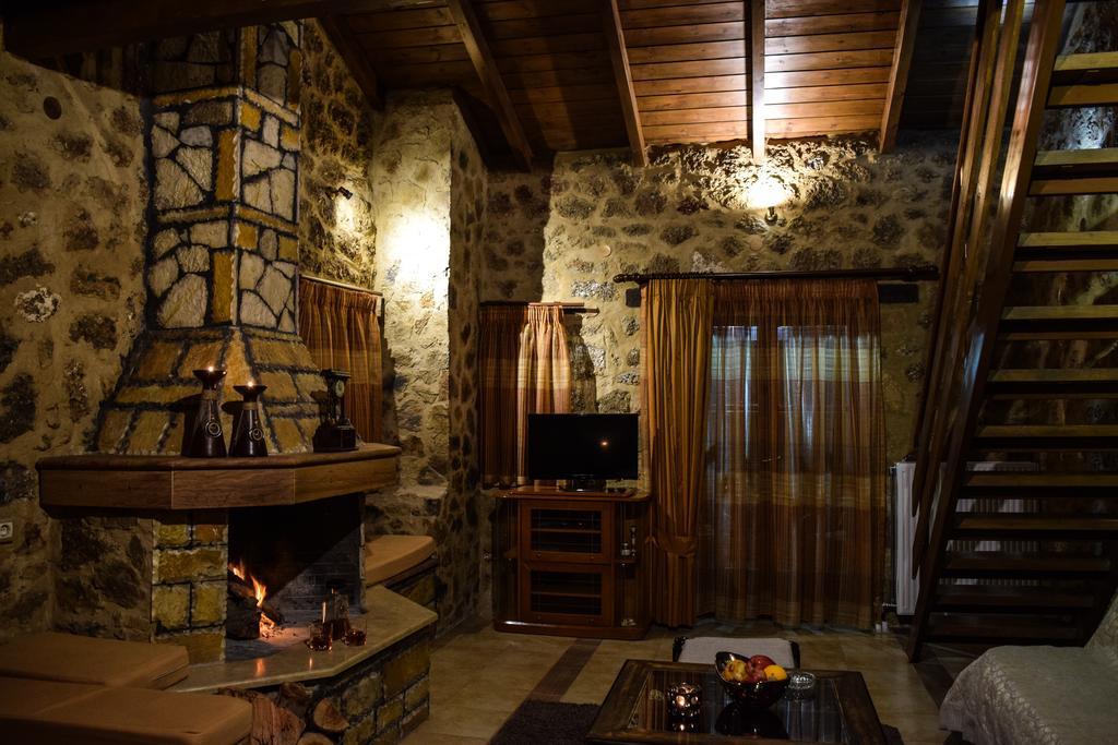 Paliokastro Guesthouse Kato Sinikia Trikalon Rum bild